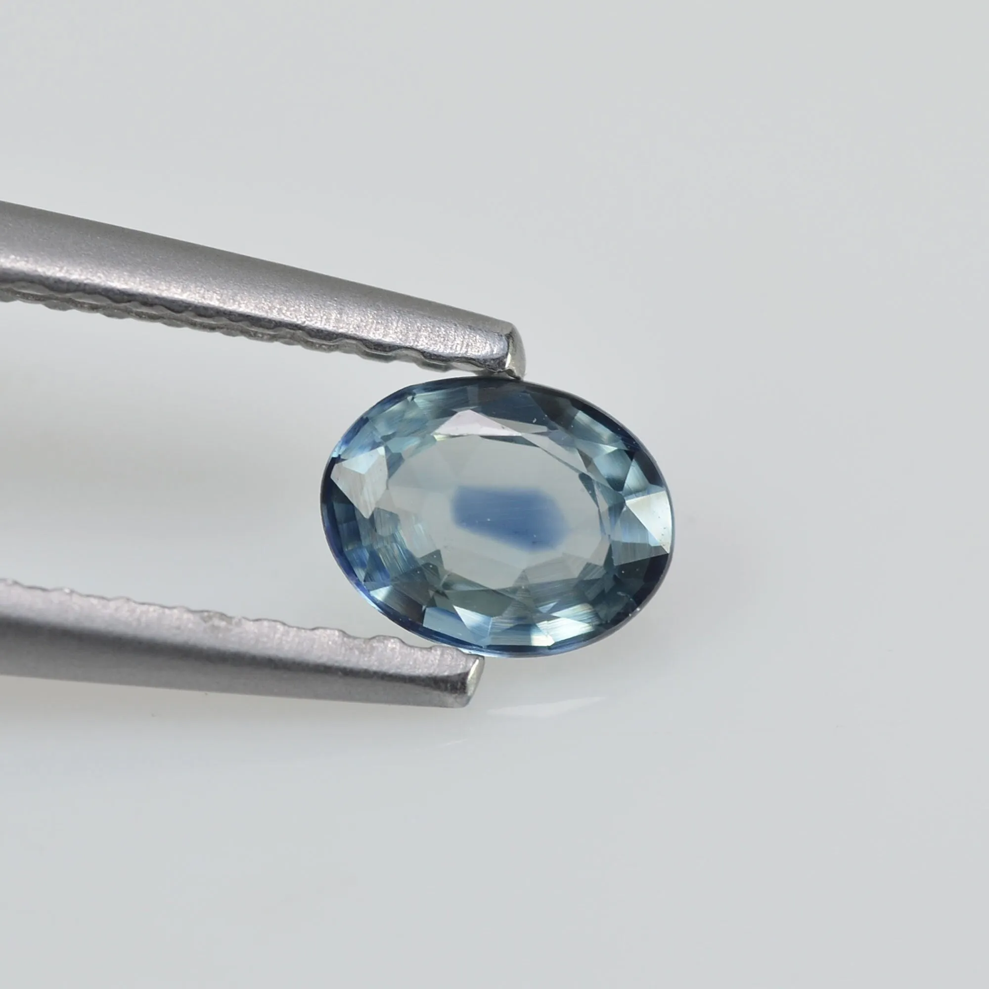 0.45  cts Natural Blue Green Teal Sapphire Loose Gemstone Oval Cut