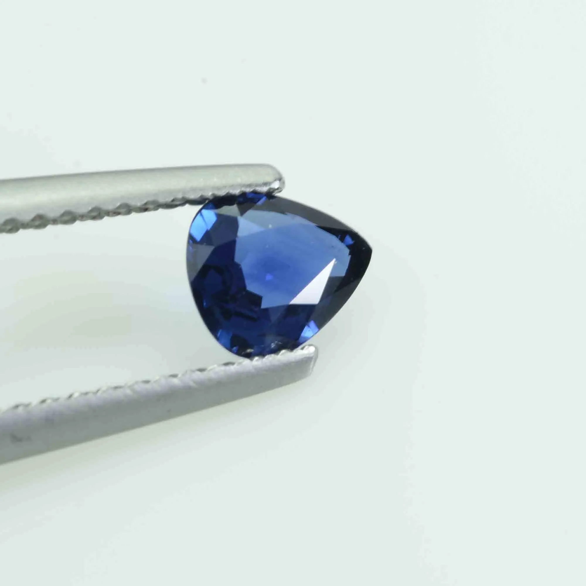 0.50 cts  Natural Blue Sapphire Loose Gemstone Pear Cut