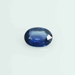 0.61 cts  Natural Blue  Sapphire Loose Gemstone Oval Cut