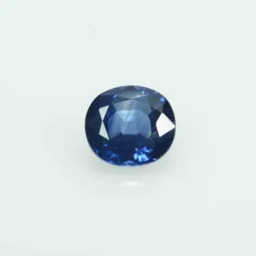 0.81 cts  Natural Blue  Sapphire Loose Gemstone Oval Cut