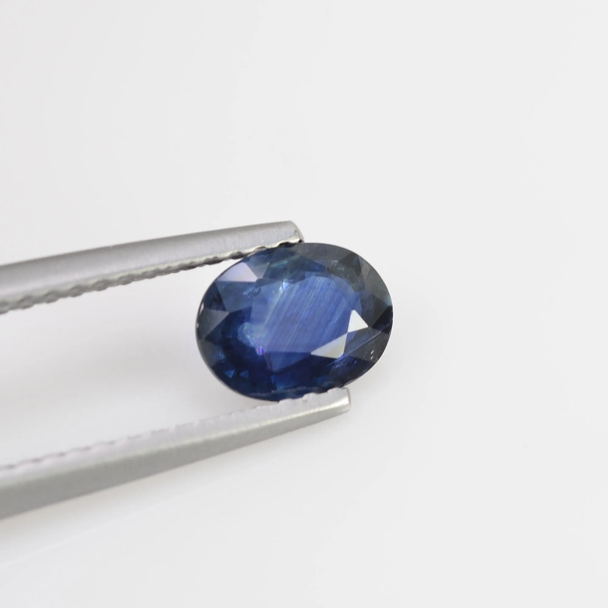 0.82 cts  Natural Blue Sapphire Loose Gemstone Oval Cut