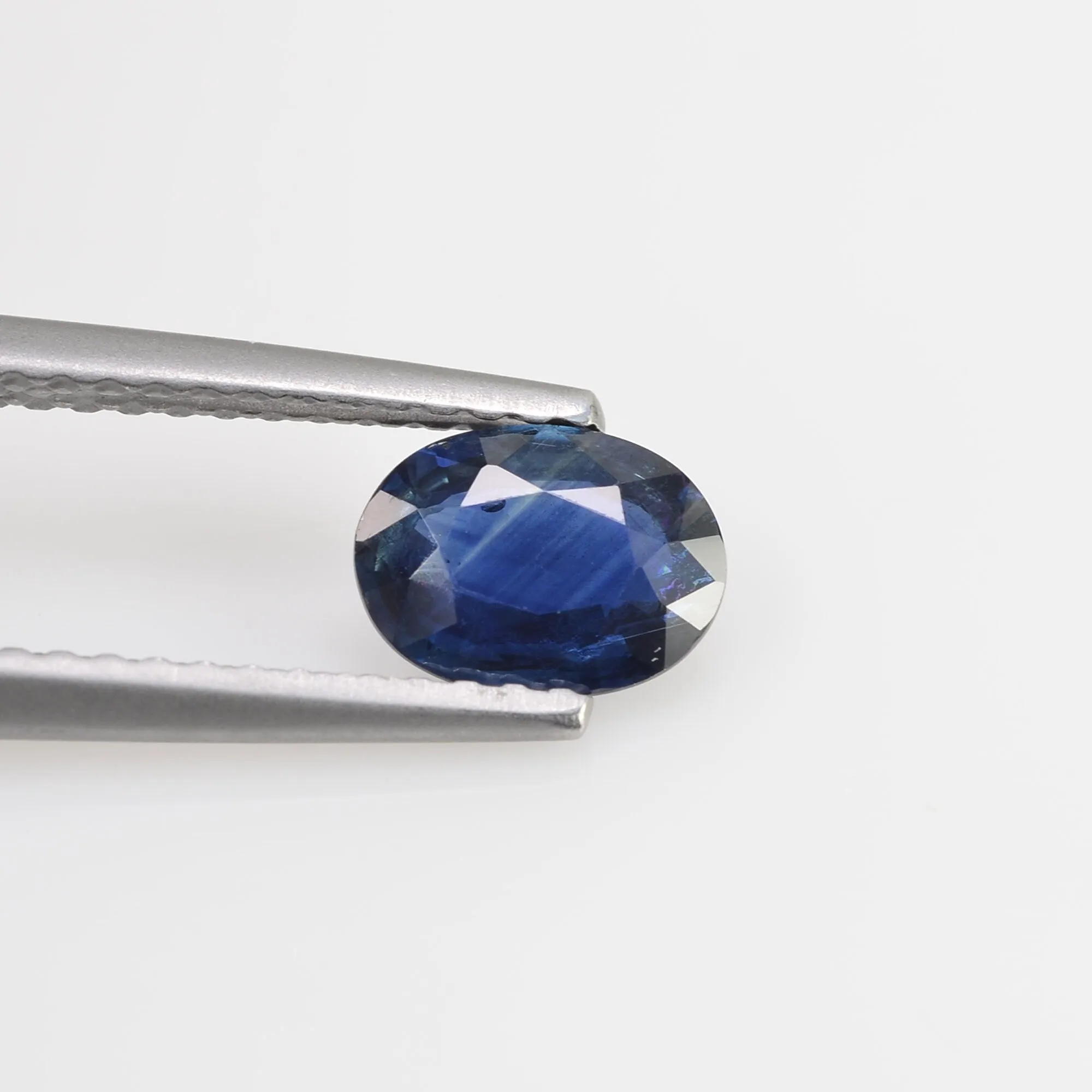 0.82 cts  Natural Blue Sapphire Loose Gemstone Oval Cut