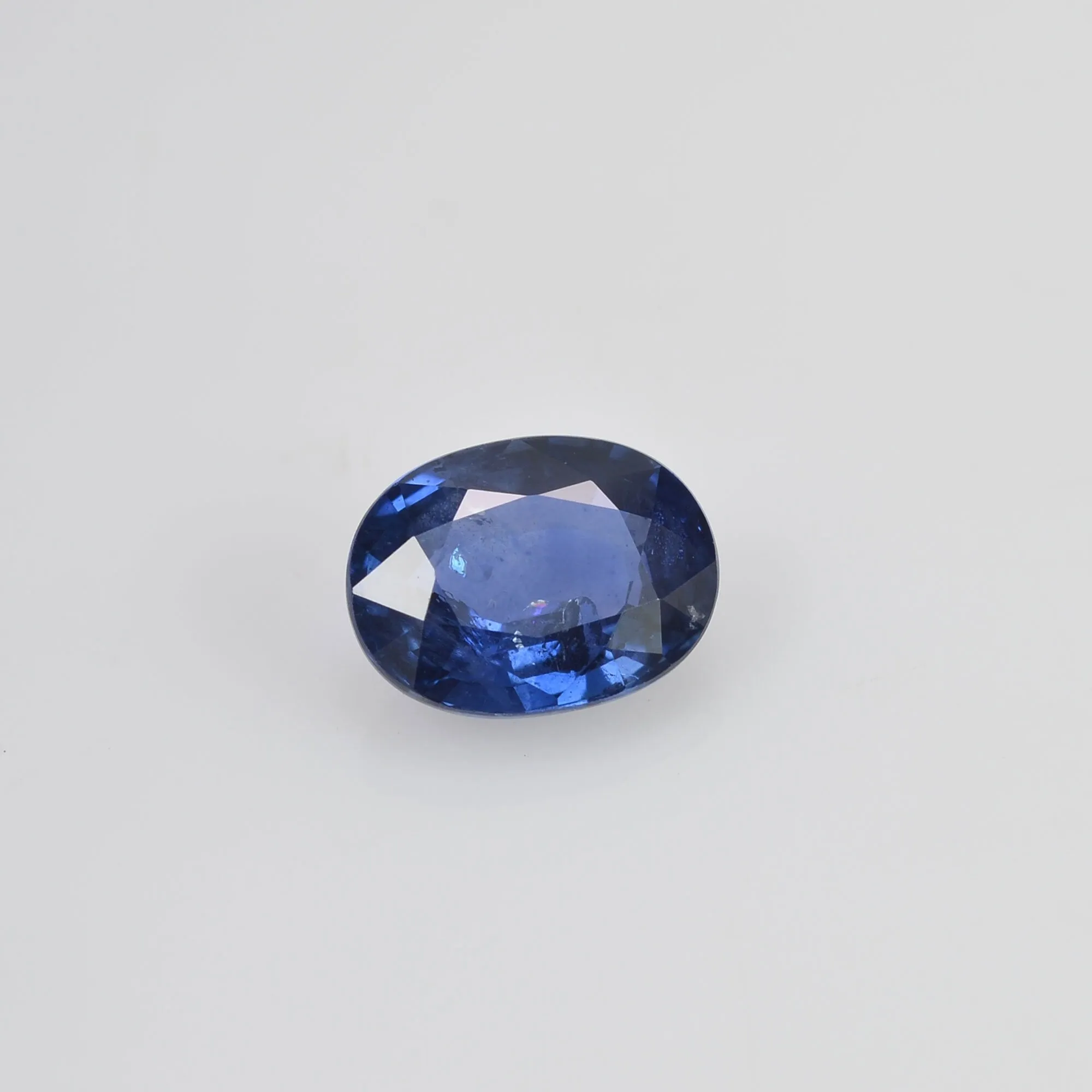 1.25 cts  Natural Blue Sapphire Loose Gemstone Oval Cut