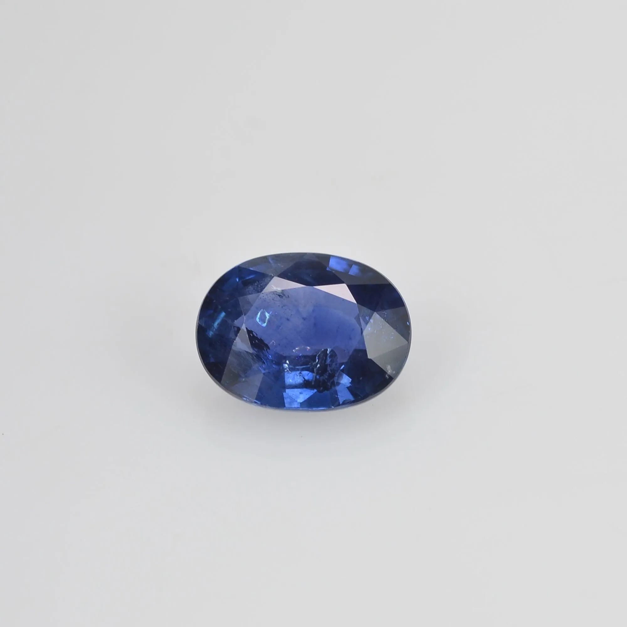 1.25 cts  Natural Blue Sapphire Loose Gemstone Oval Cut