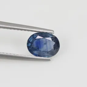 1.42 cts  Natural Blue Sapphire Loose Gemstone Oval Cut