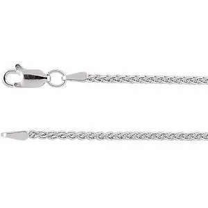 14K Yellow 1.8 mm Wheat 16" Chain