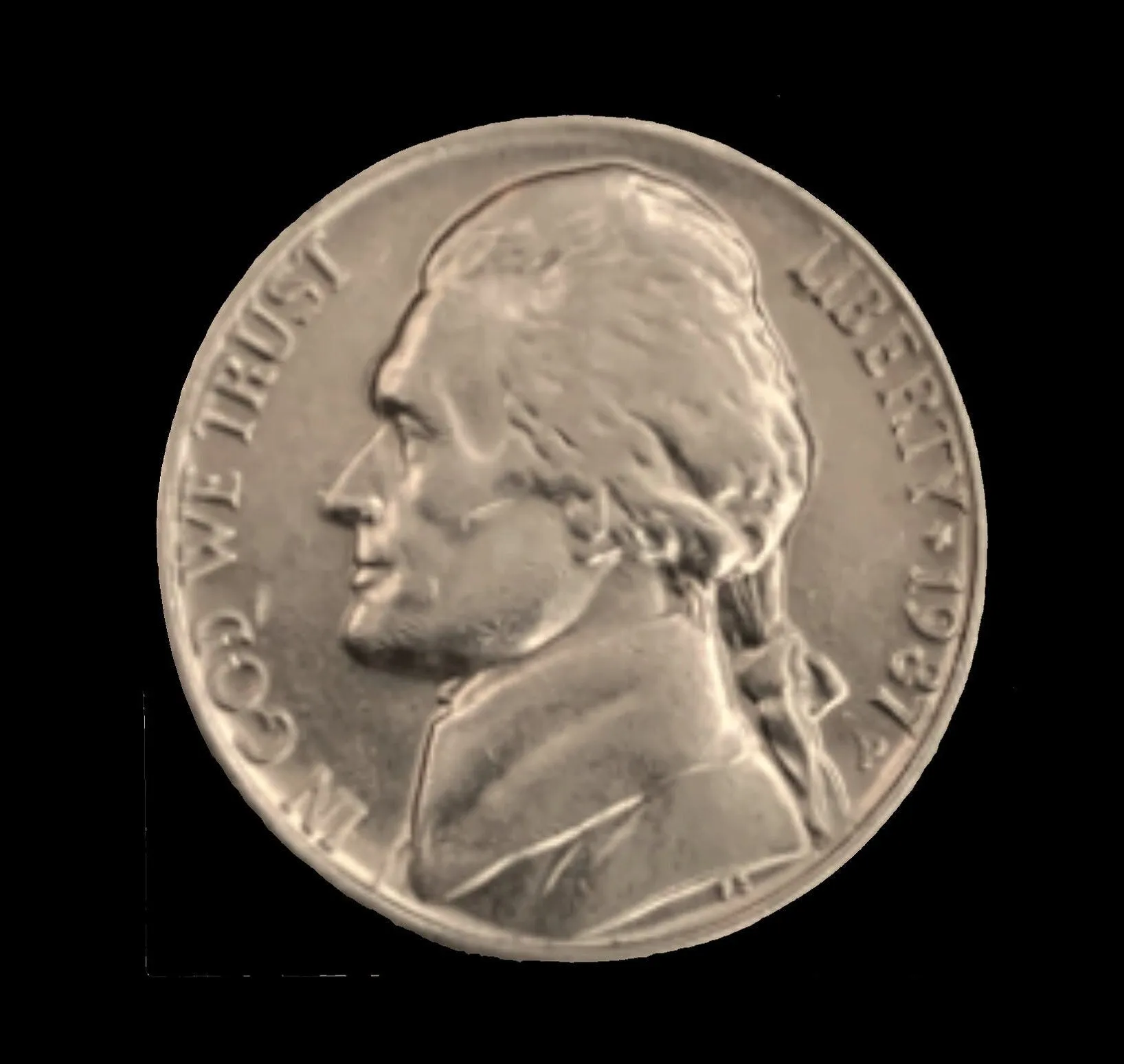 1987 Jefferson Nickel - Excellent Condition