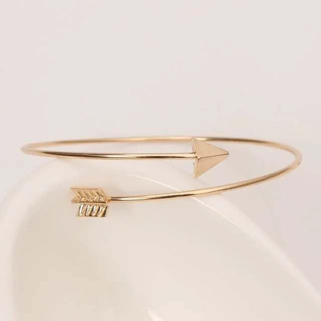 2019 Hot New Fashion Adjustable Crystal Double Heart Bow Bilezik Cuff Opening Bracelet For Women Jewelry Gift Mujer Pulseras