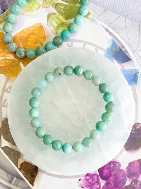 Amazonite Bead Bracelet