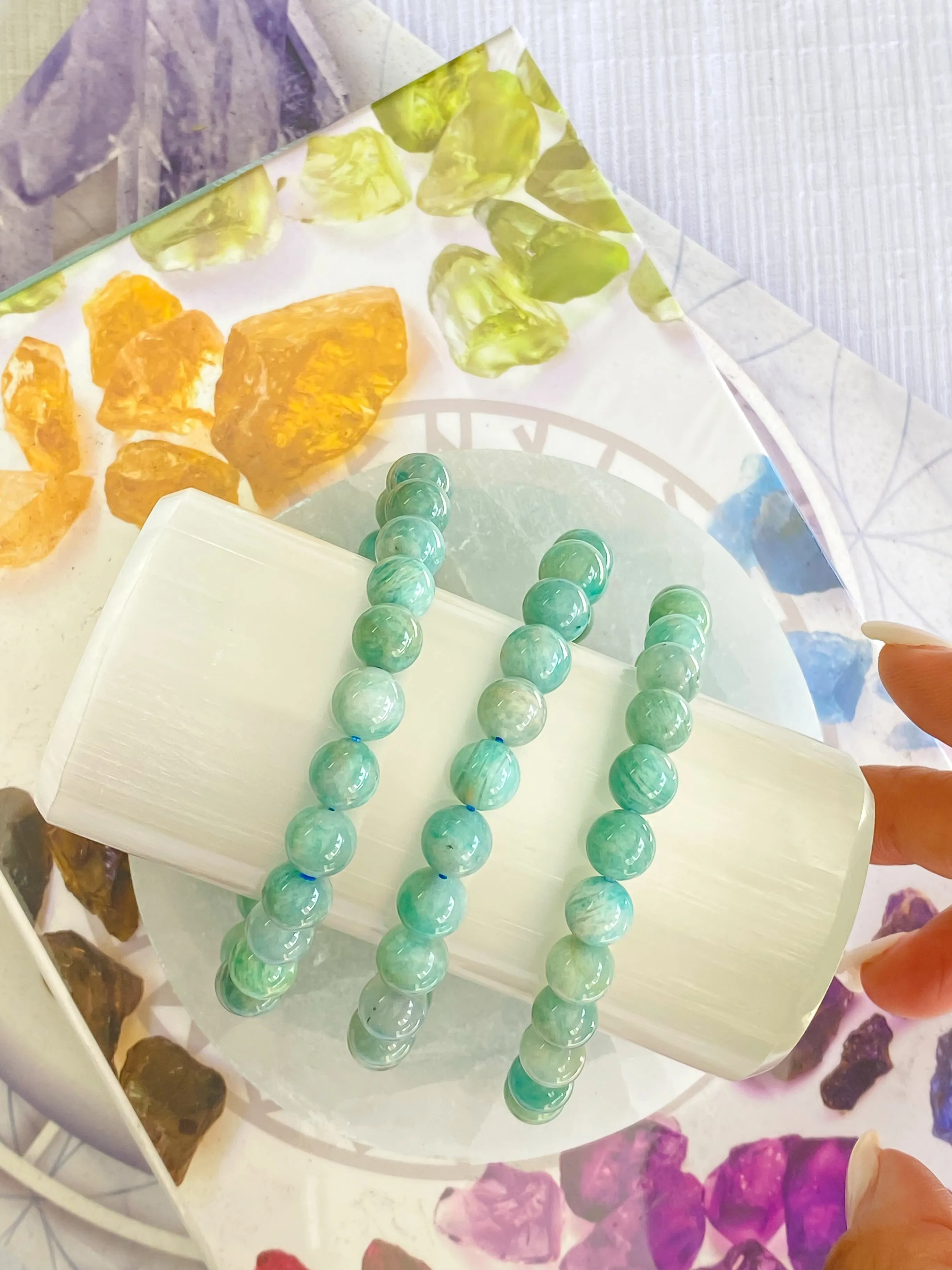 Amazonite Bead Bracelet