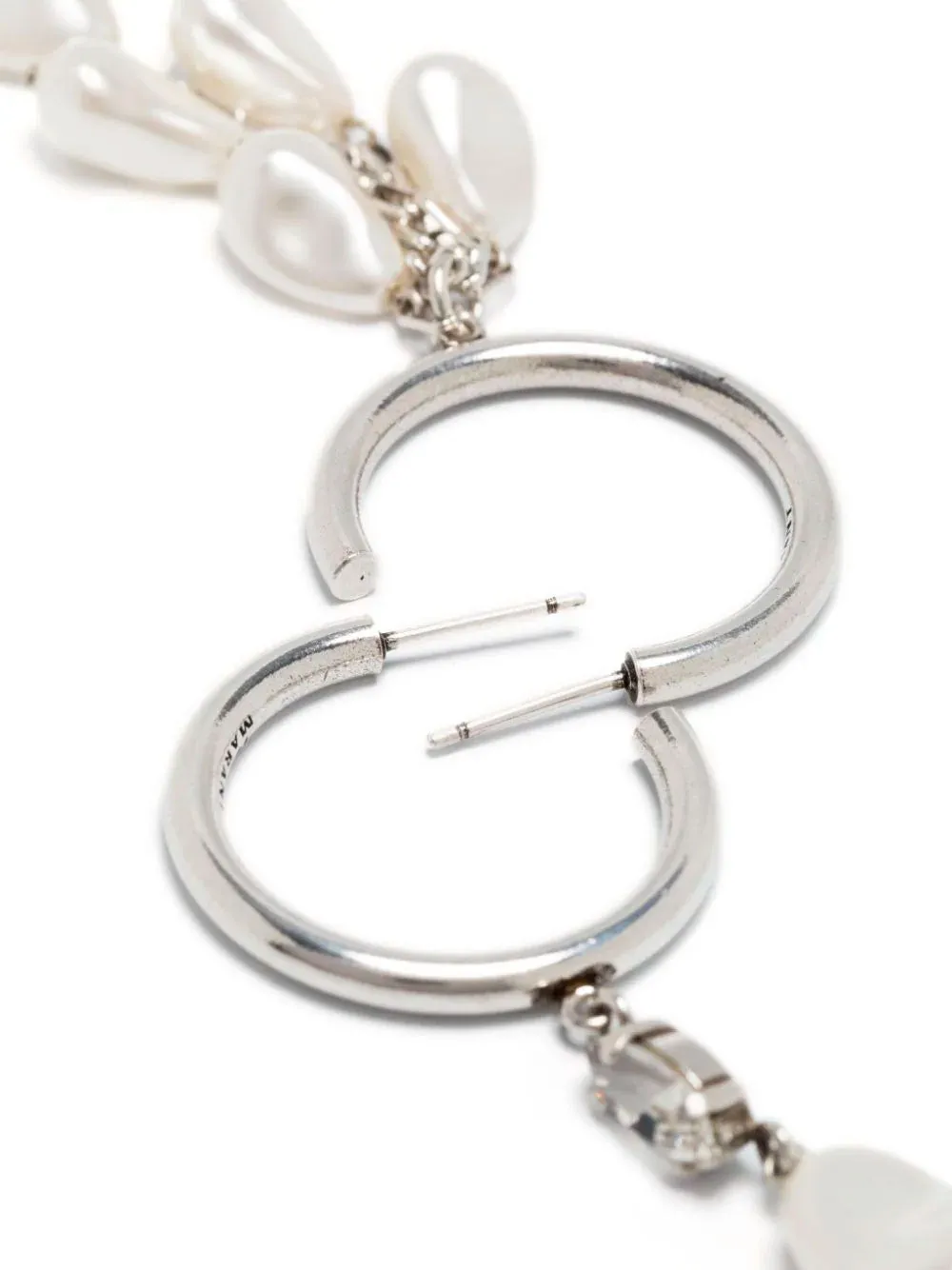 Asymmetric drop earrings