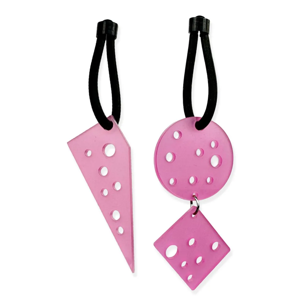 asymmetric edgy earrings, Revenge