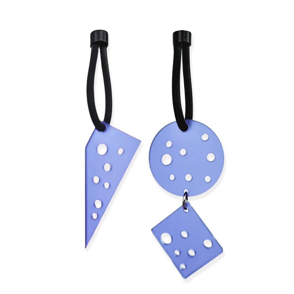 asymmetric edgy earrings, Revenge