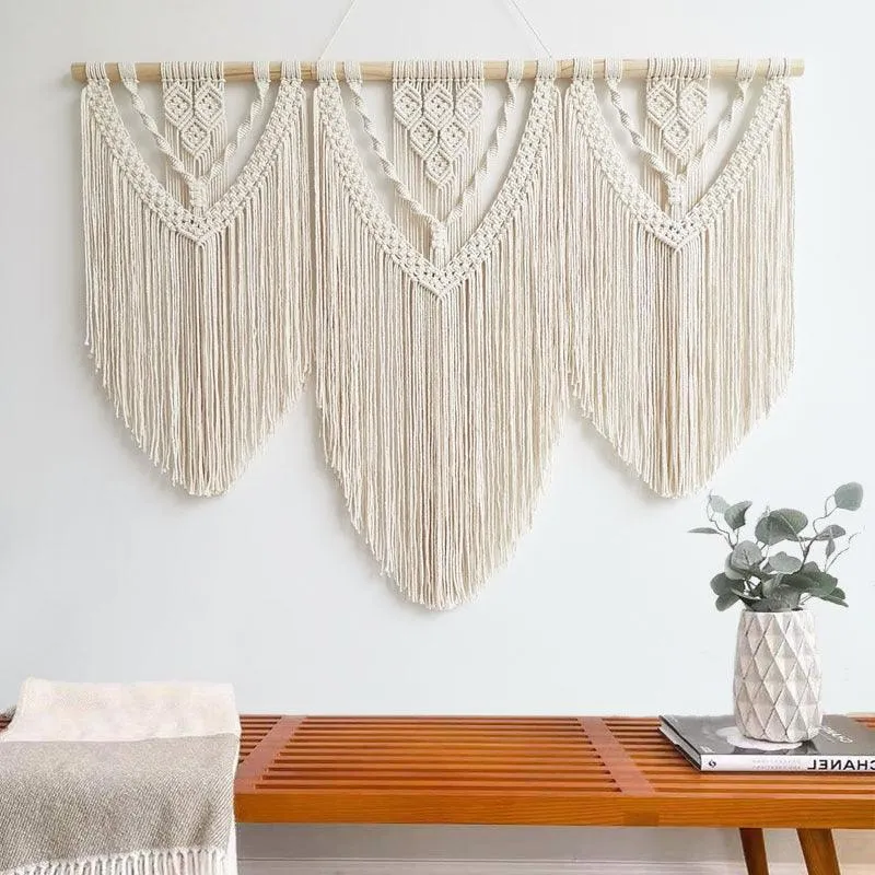 Beautifully Handmade Extra Large Macrame Wall Tapestry