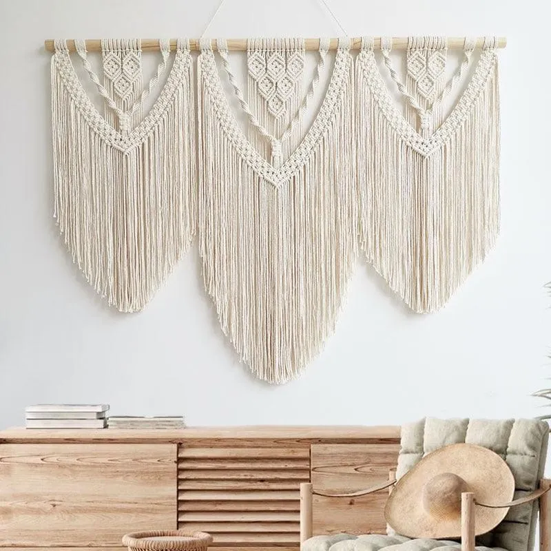 Beautifully Handmade Extra Large Macrame Wall Tapestry