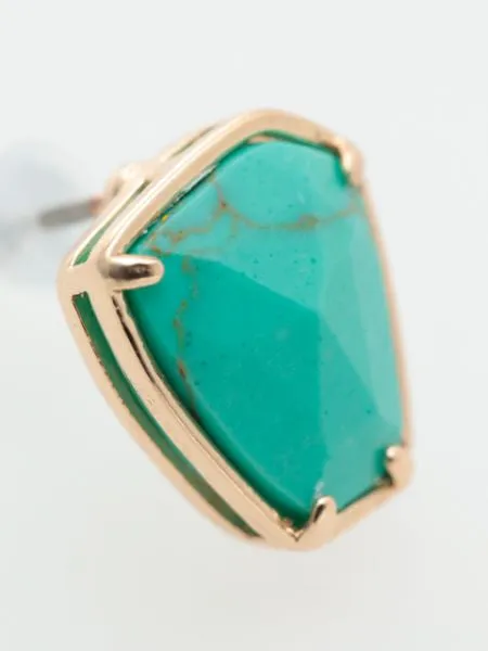 Birthstone Asymmetric Earrings
