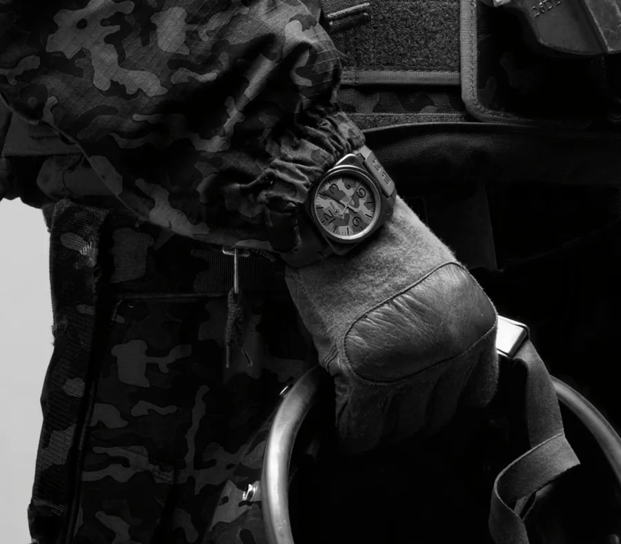 BR Watch BR 3 92 Black Camo D