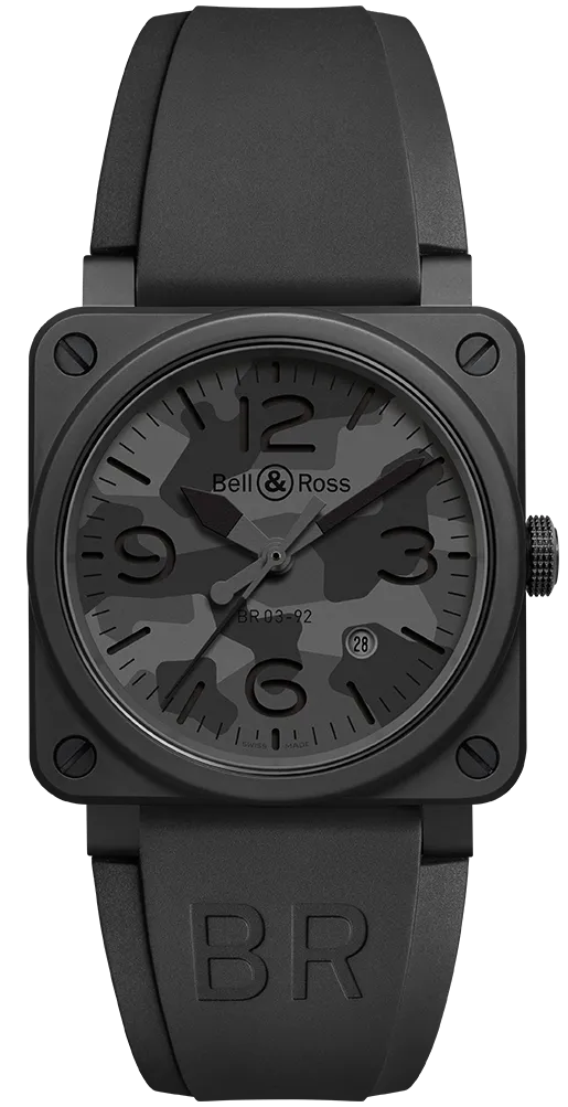 BR Watch BR 3 92 Black Camo D