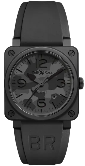 BR Watch BR 3 92 Black Camo D