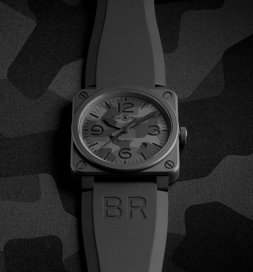 BR Watch BR 3 92 Black Camo D