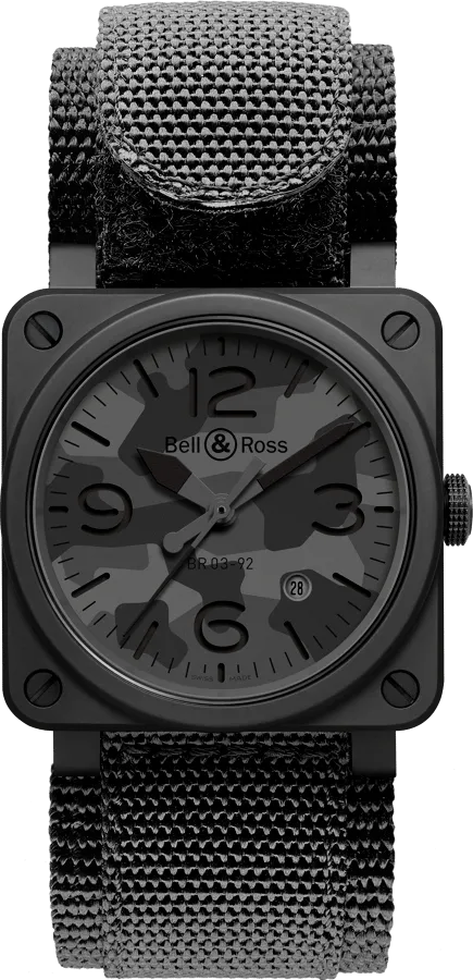 BR Watch BR 3 92 Black Camo D