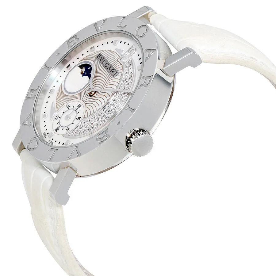 Bvlgari Bvlgari Moonphase Automatic Mother of Pearl Dial Ladies Watch 101718
