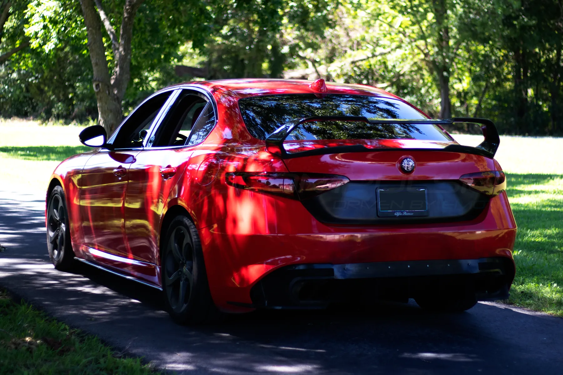 CARBON FIBER GTAm STYLE WING (ALFA ROMEO GIULIA 2.0L & 2.9L QV)