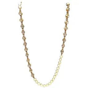 CHANEL Vintage Pearl and Crystal Beaded Necklace