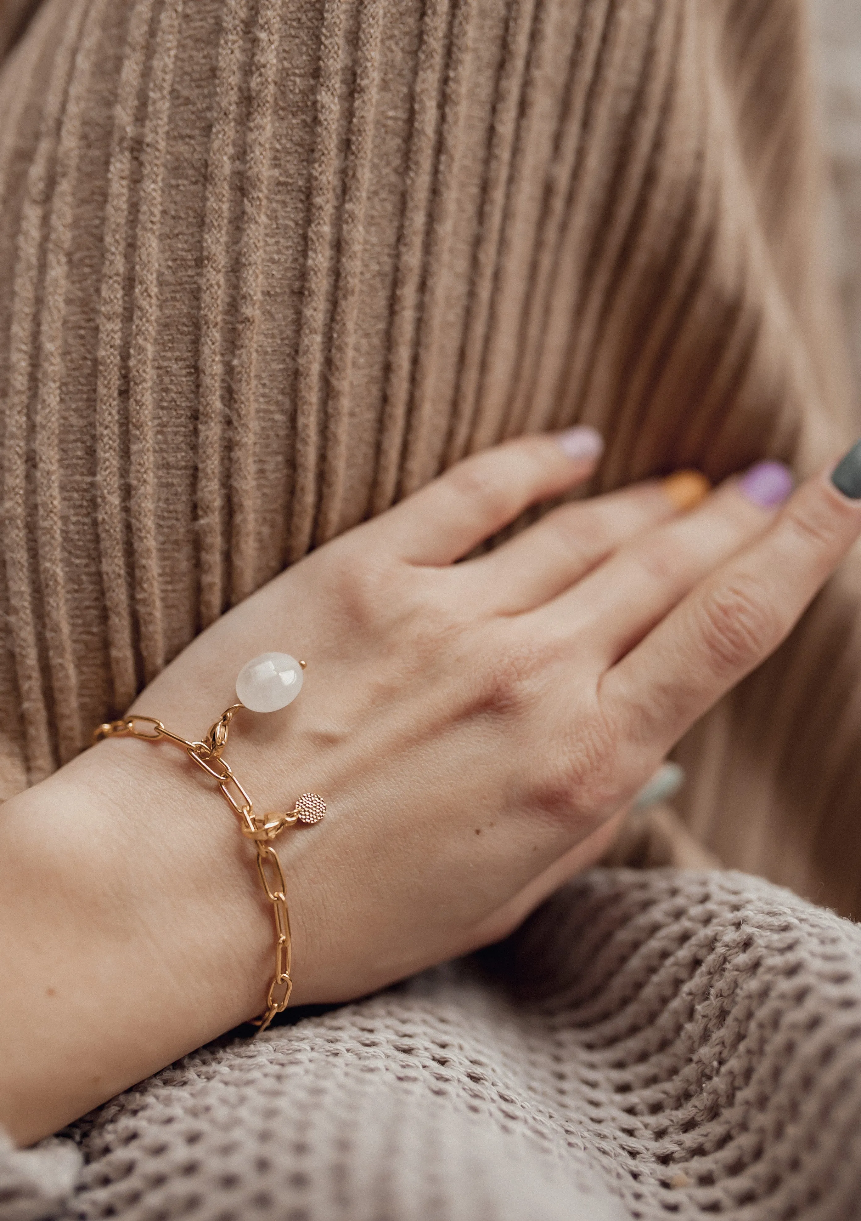 Chunky Chain Bracelet Gold