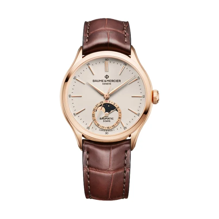 Clifton 10736 18k Pink Gold Moonphase 39mm