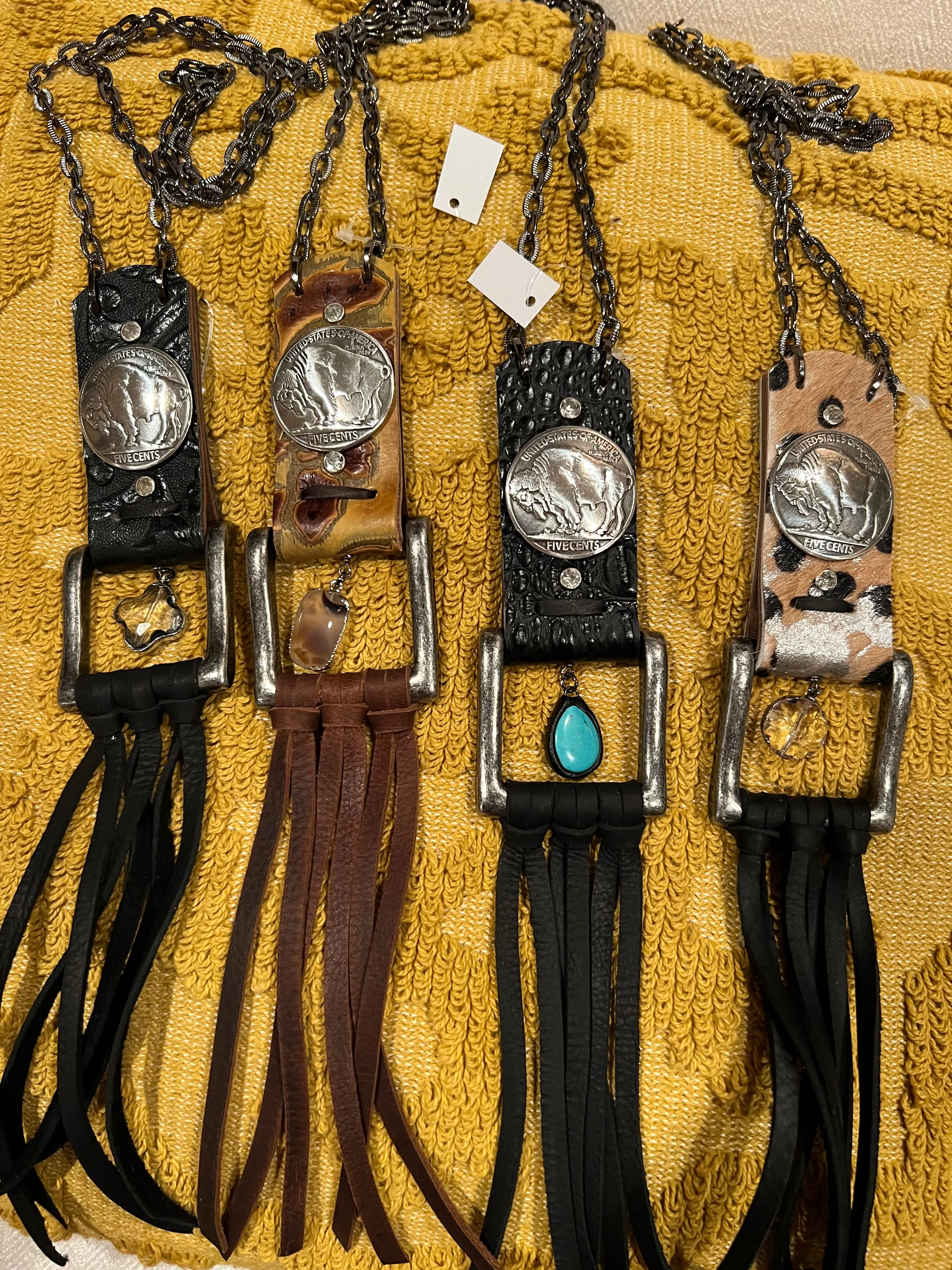 Coin Belt Necklaces