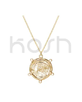 COIN PENDANT NECKLACE - HARBOUR