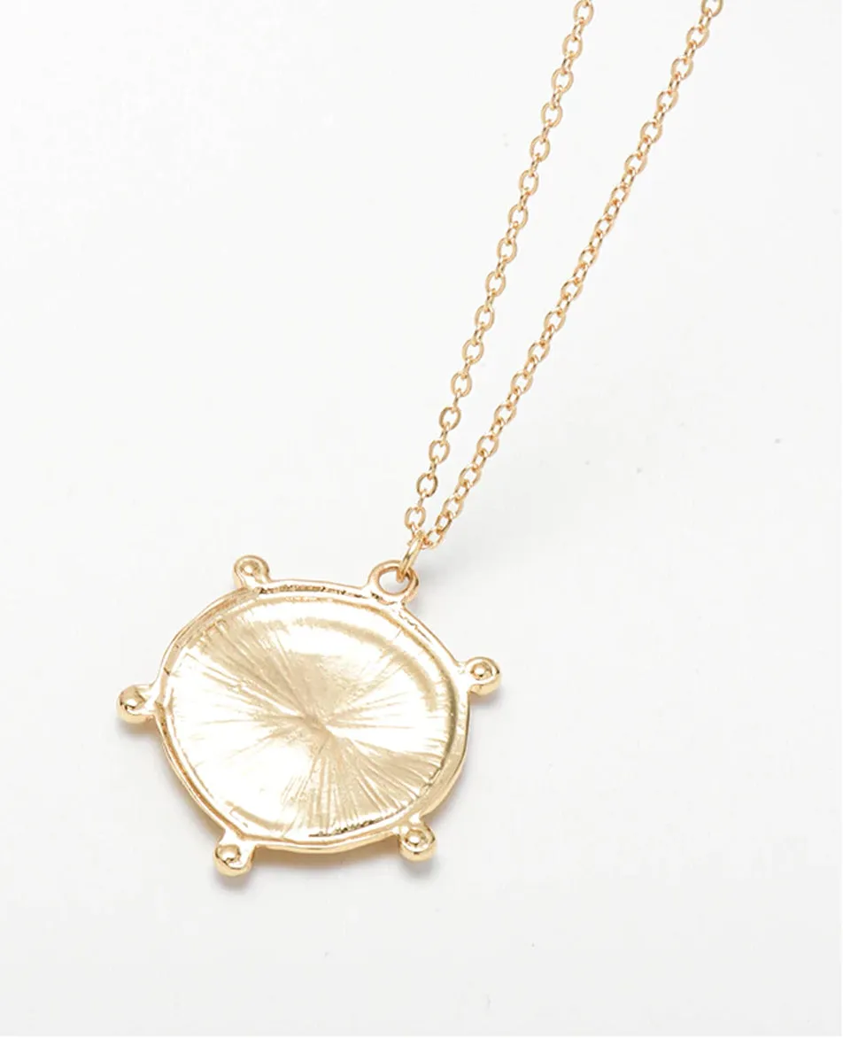 COIN PENDANT NECKLACE - HARBOUR