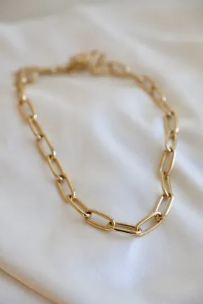 DAVID OVAL CHAIN NECKLACE