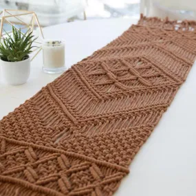 Delpha Macrame Table Runner