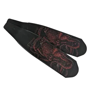 DiveR Wild Red Octopus Long Blade Fins