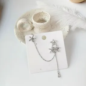 Earings  Asymmetric Flower Ear Clip Oorbellen Earrings