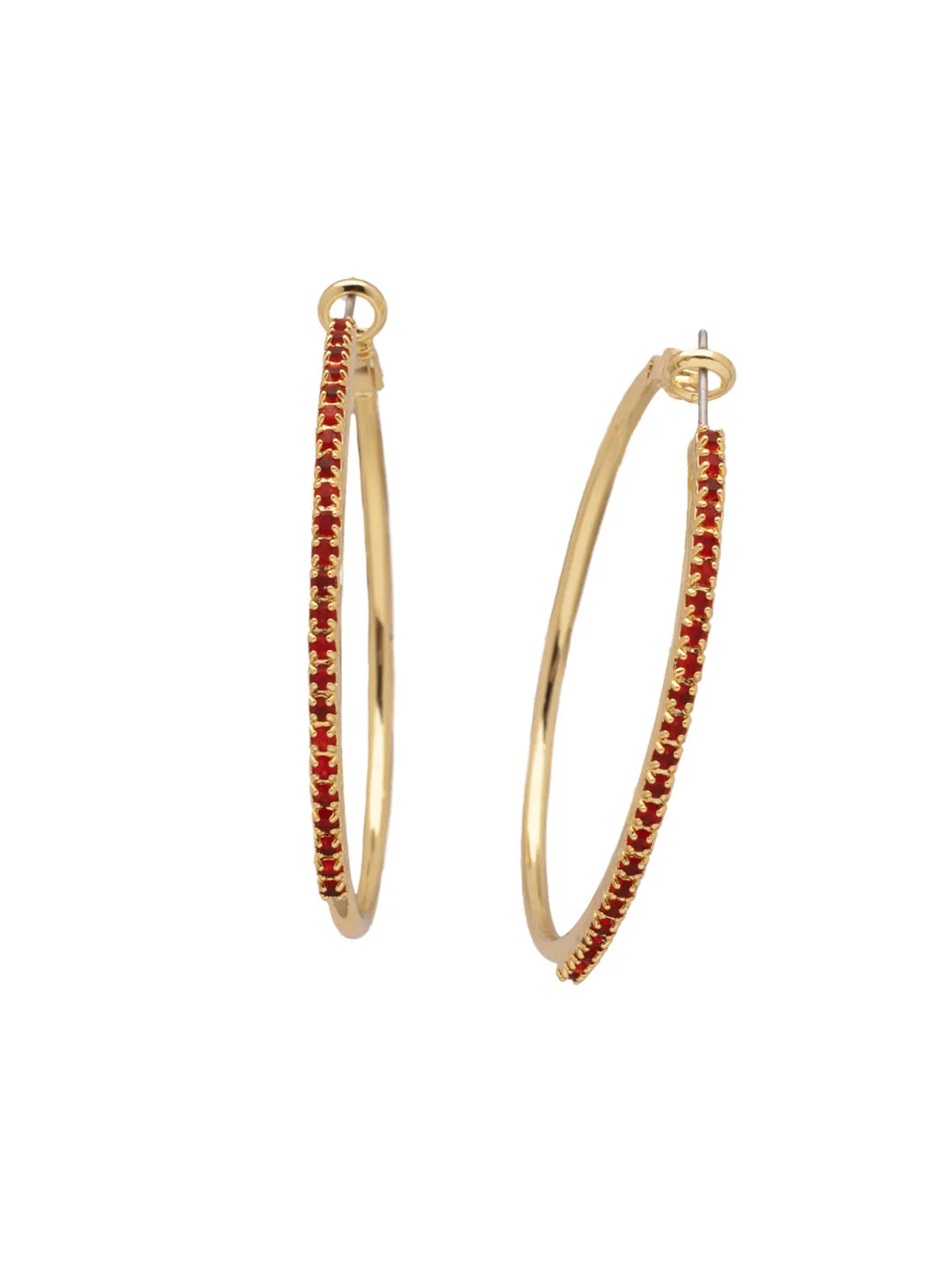 Farah Hoop Earrings - 4EFL13BGFIS