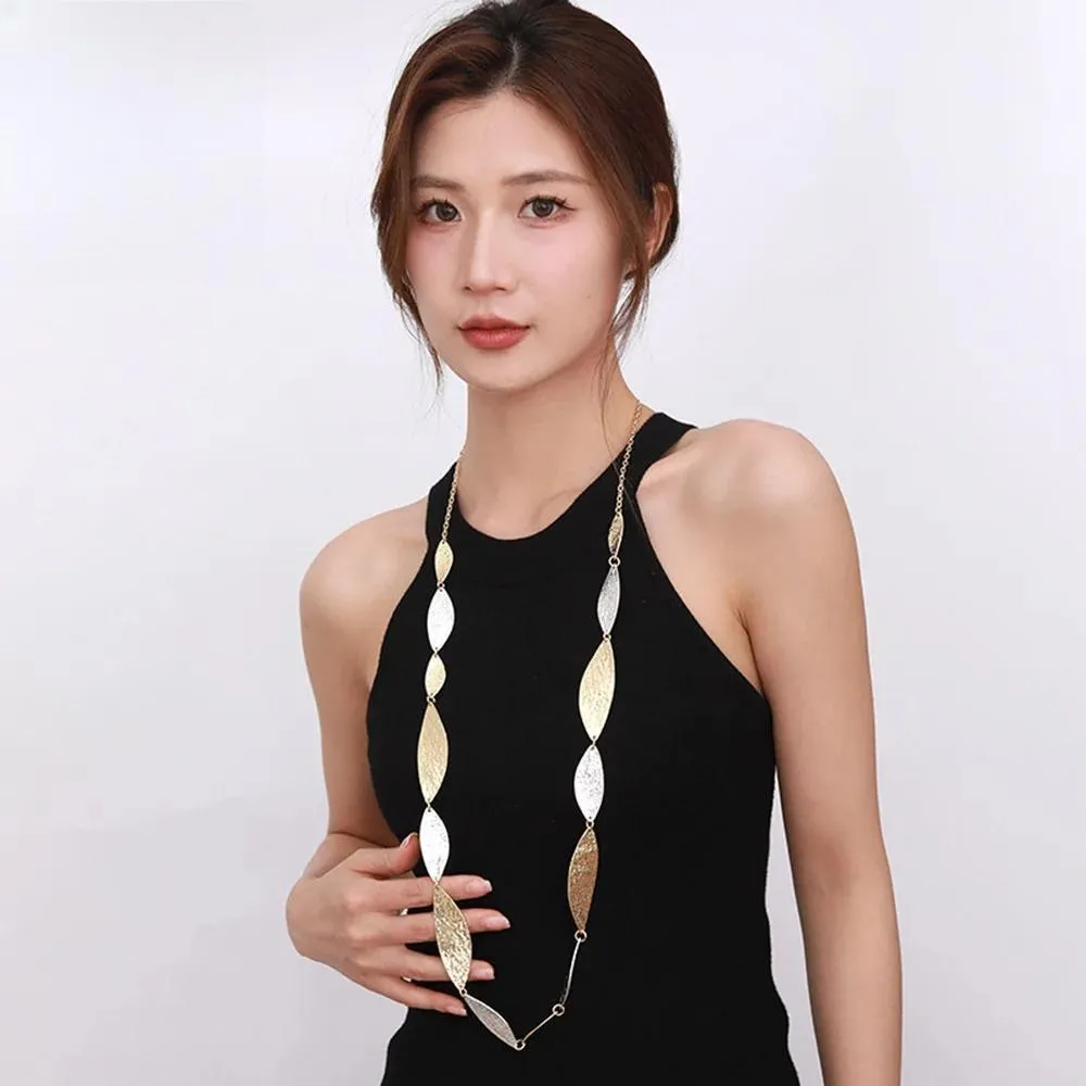 Fashion Chain Long Necklace For Women