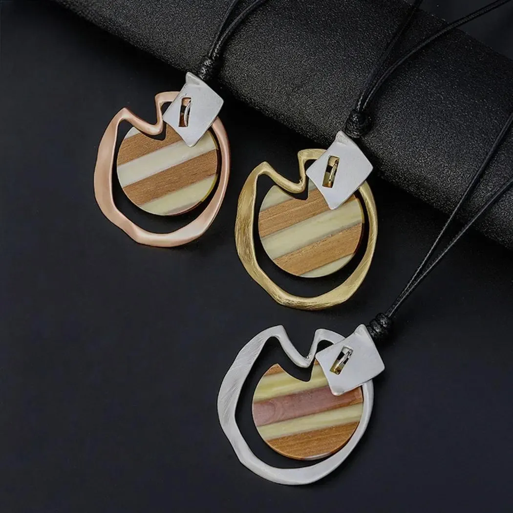 Fashion Geometric Necklace for Women Jewelry Long Chains Valentines Day necklaces&pendants