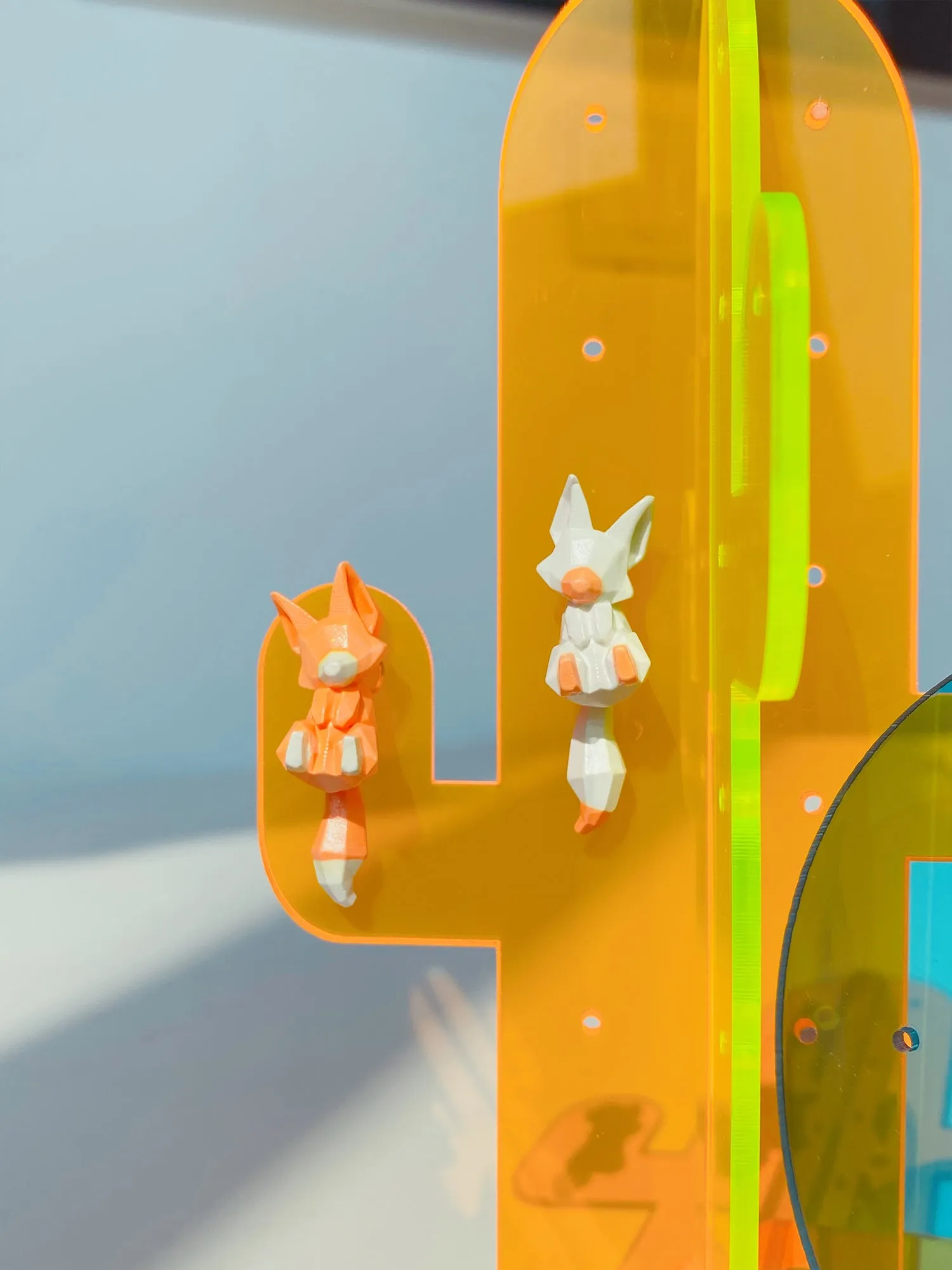 Fox Asymmetric Earrings