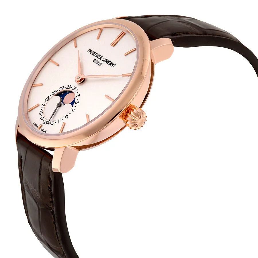 Frederique Constant Manufacture Slimline Moonphase Automatic Men's Watch FC-703V3S4