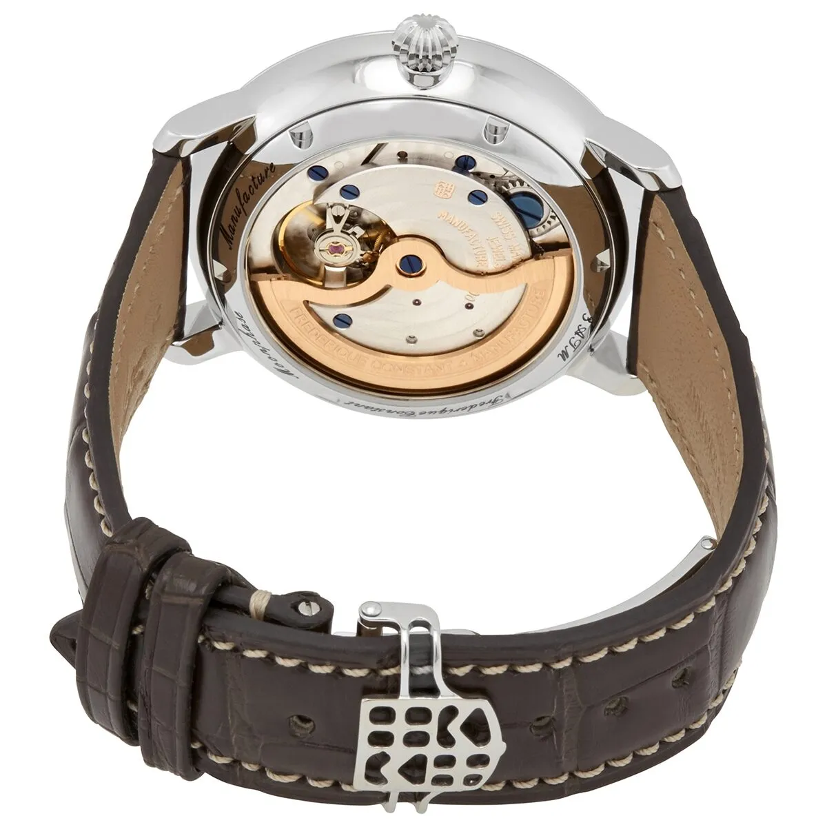 Frederique Constant Moonphase Automatic Black Dial Watch FC-705GR4S6