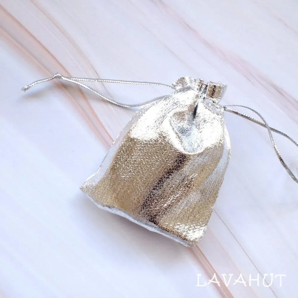 Green Turbo Seashell Pendant w/ Gold Necklace