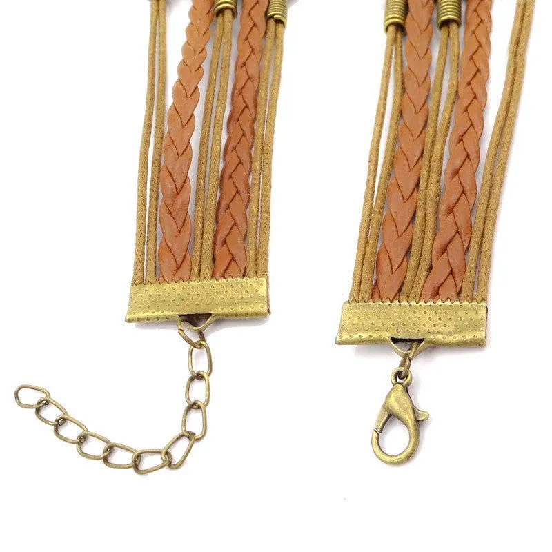 Gustav Klimt Infinity Charm Bracelets