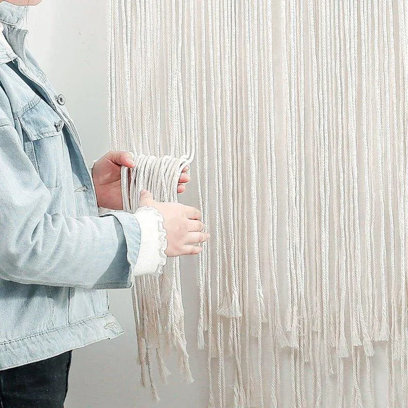 Handmade Large Macrame Backdrop Wall Hanging