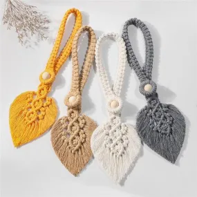 Handmade Macrame Curtain Tieback Set
