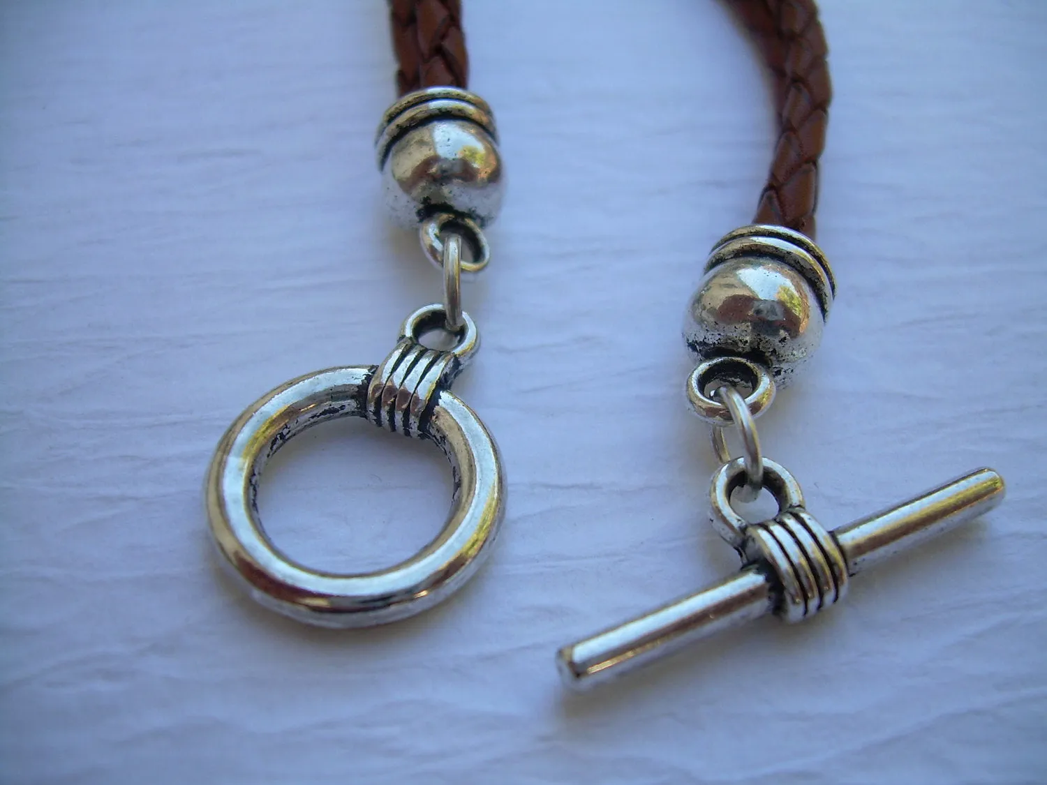 His and Hers Set of  Infinity Bracelets, Leather Bracelet, Mens, Womens, Saddle Braided, Infinity, Mens Bracelet, Womens Bracelet