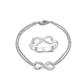 Infinity Love Bracelets Ring