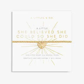 KATIE LOXTON SHE BELIEVED SHE COULD SO SHE DID BRACELET